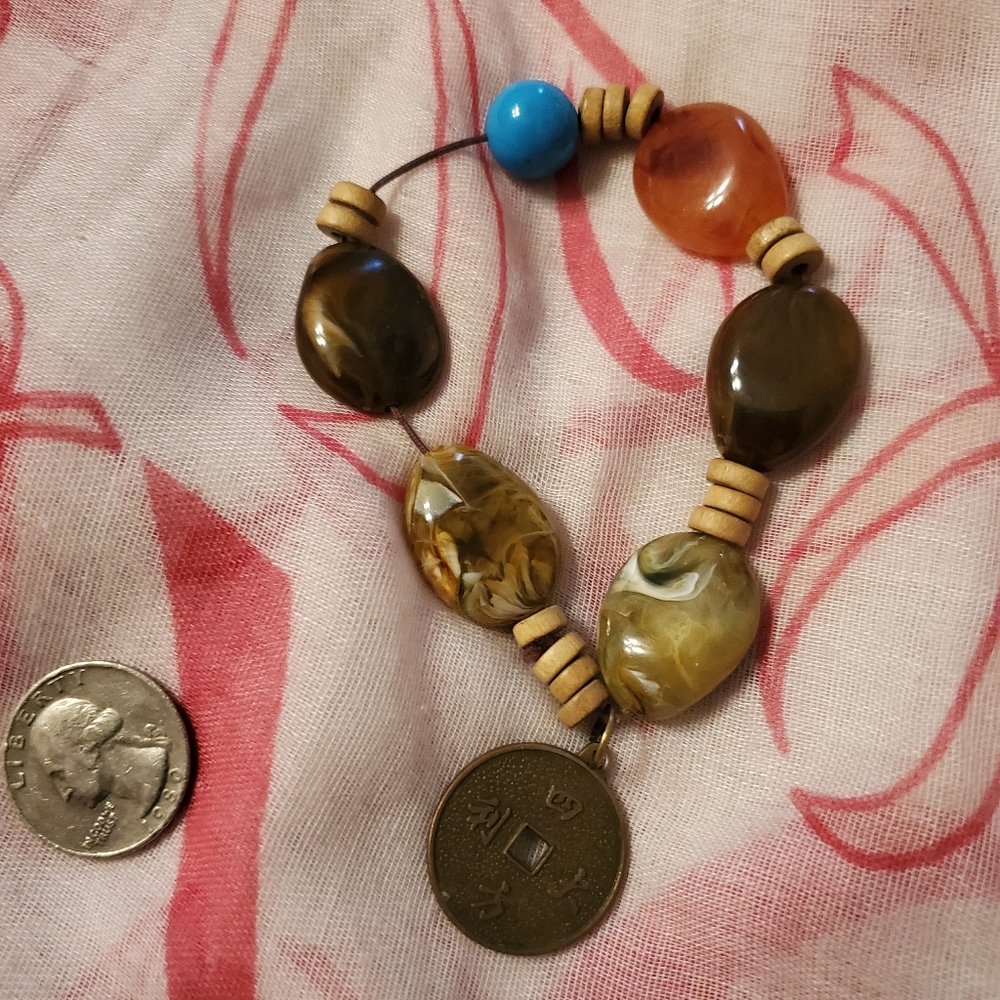 Coin bracelet